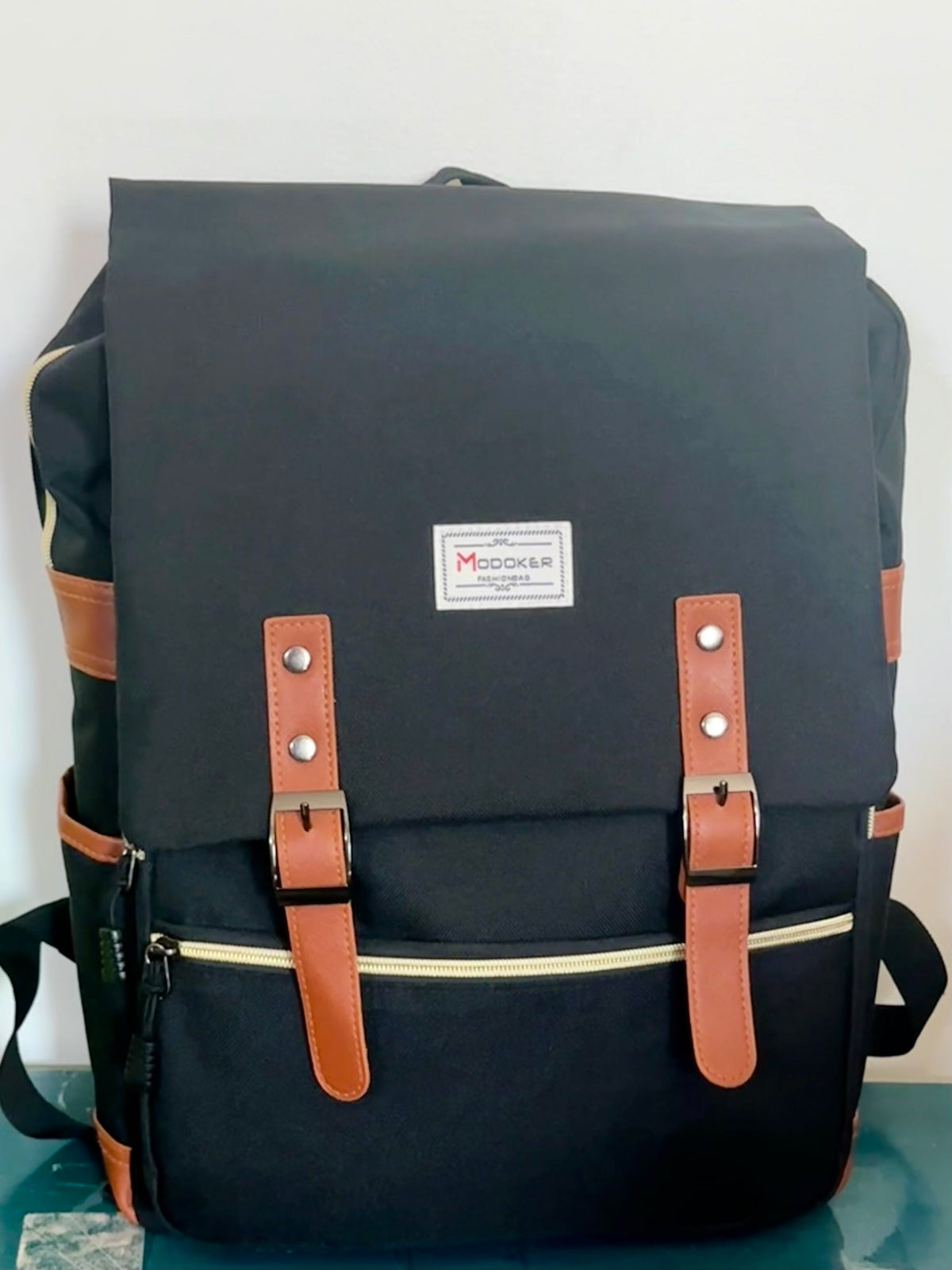 Modoker laptop backpack with USB Port.